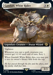 Gandalf, White Rider (Extended Art) [The Lord of the Rings: Tales of Middle-Earth] | Clutch Gaming