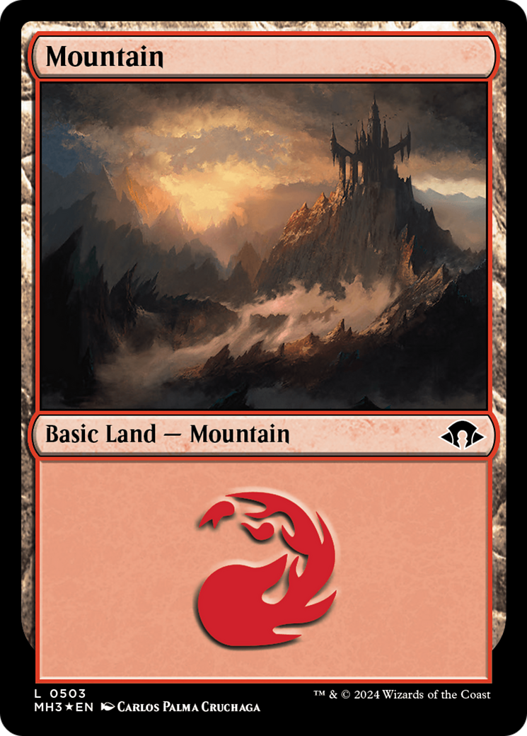 Mountain (0503) (Ripple Foil) [Modern Horizons 3] | Clutch Gaming