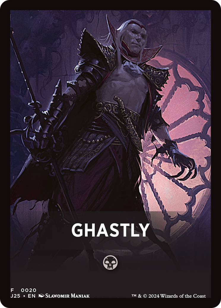 Ghastly Theme Card [Foundations Jumpstart Front Cards] | Clutch Gaming