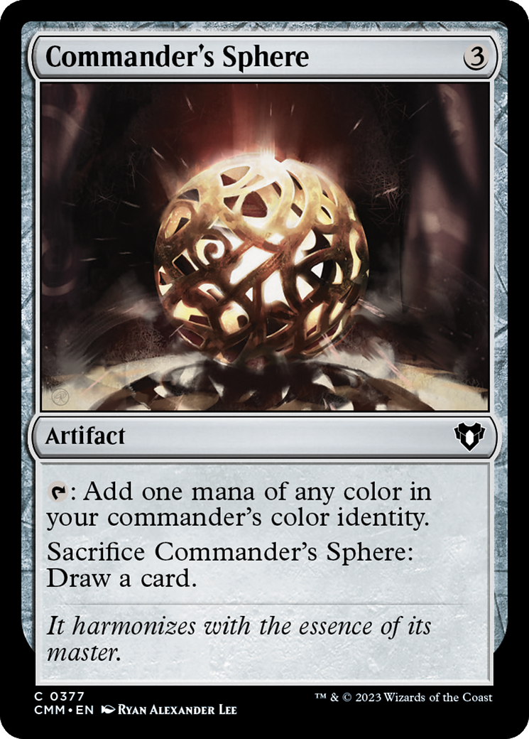 Commander's Sphere [Commander Masters] | Clutch Gaming