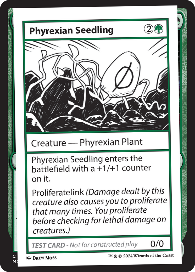 Phyrexian Seedling [Mystery Booster 2 Playtest Cards] | Clutch Gaming