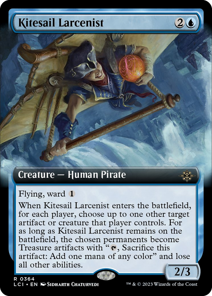 Kitesail Larcenist (Extended Art) [The Lost Caverns of Ixalan] | Clutch Gaming