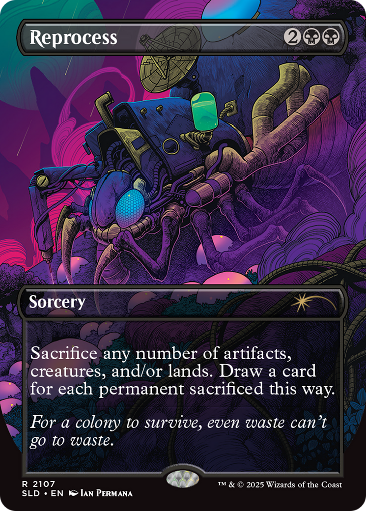 Reprocess (Galaxy Foil) [Secret Lair Drop Series] | Clutch Gaming