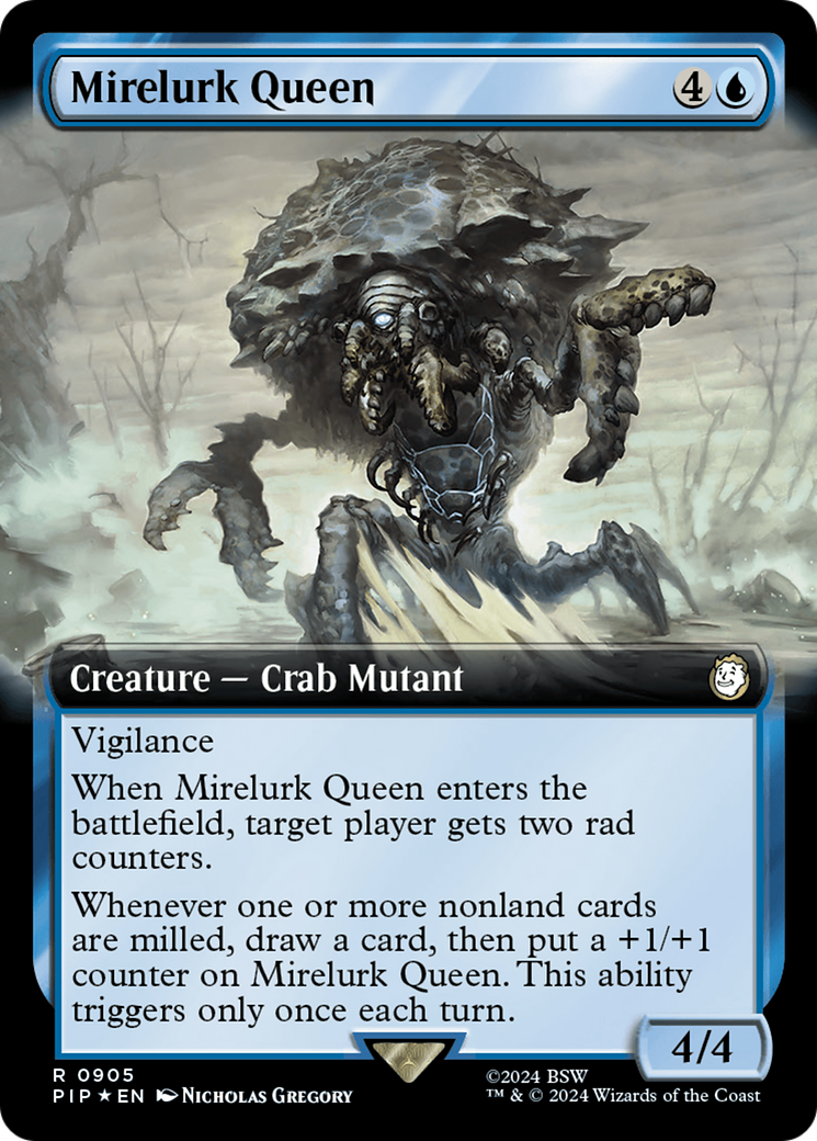 Mirelurk Queen (Extended Art) (Surge Foil) [Fallout] | Clutch Gaming