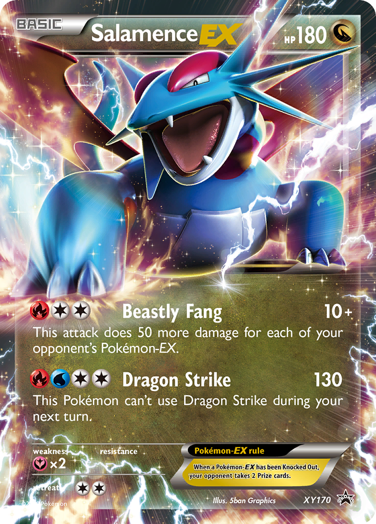 Salamence EX (XY170) [XY: Black Star Promos] | Clutch Gaming