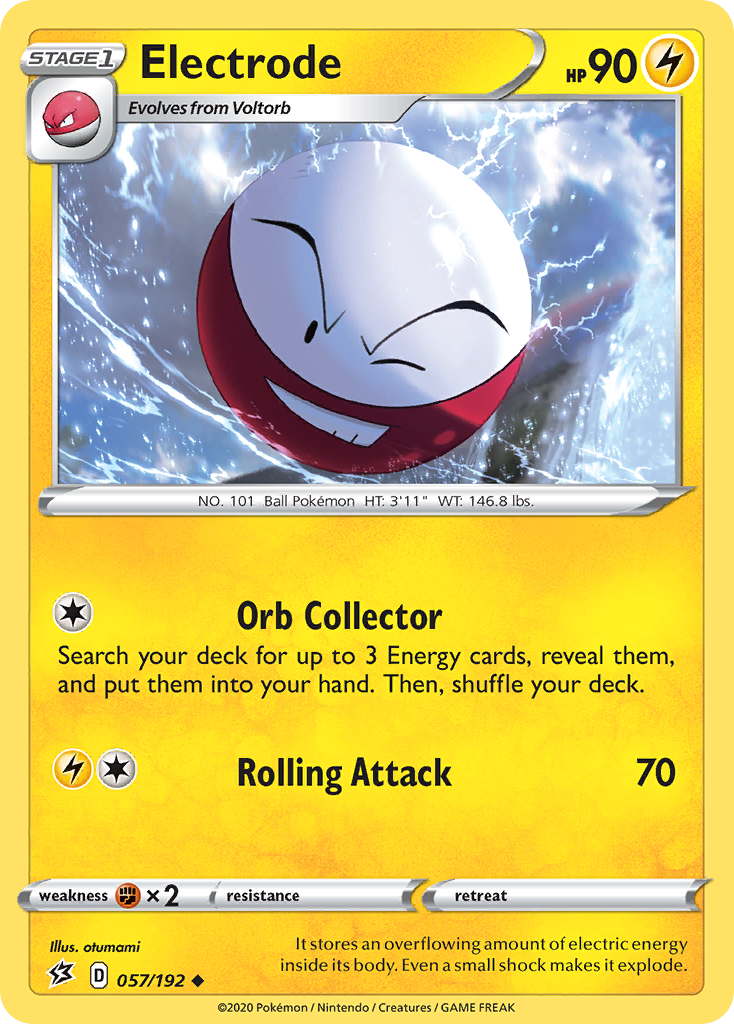 Electrode (057/192) [Sword & Shield: Rebel Clash] | Clutch Gaming