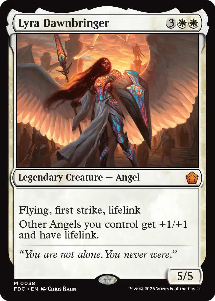 Lyra Dawnbringer [Foundations Commander] | Clutch Gaming