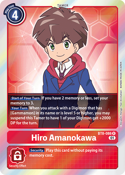 Hiro Amanokawa [BT8-086] [New Awakening] | Clutch Gaming