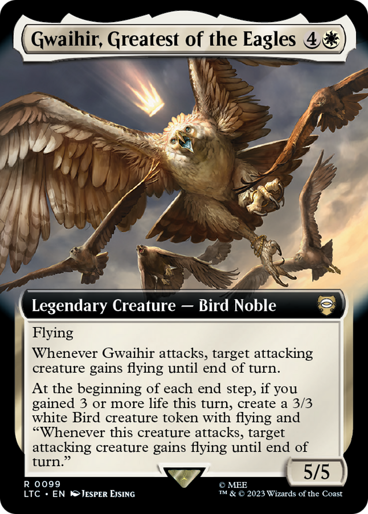 Gwaihir, Greatest of the Eagles (Extended Art) [The Lord of the Rings: Tales of Middle-Earth Commander] | Clutch Gaming