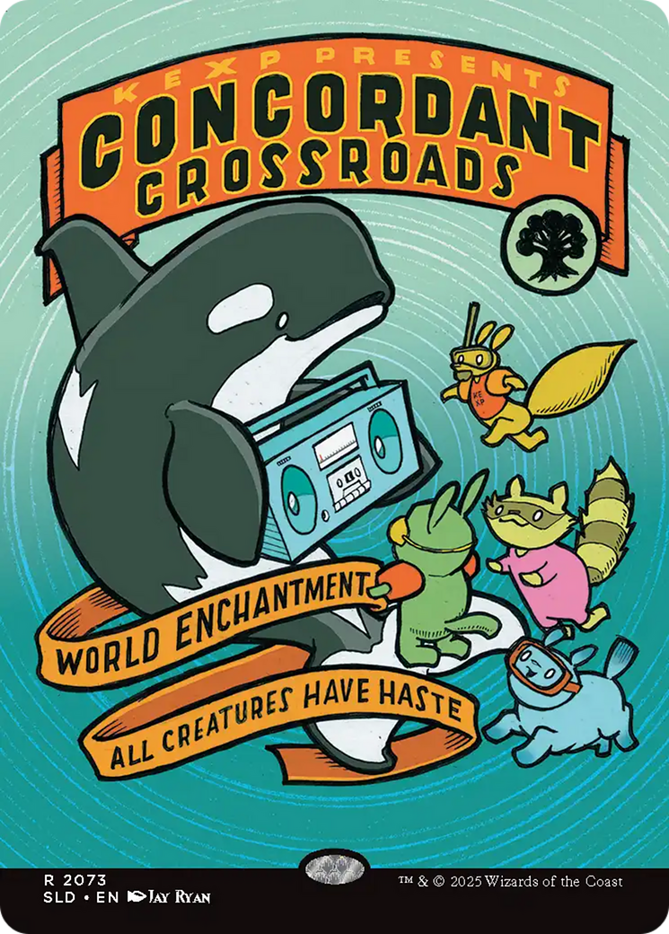 Concordant Crossroads (2073) (Rainbow Foil) [Secret Lair Drop Series] | Clutch Gaming