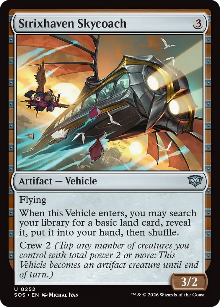 Strixhaven Skycoach [Secrets of Strixhaven] | Clutch Gaming