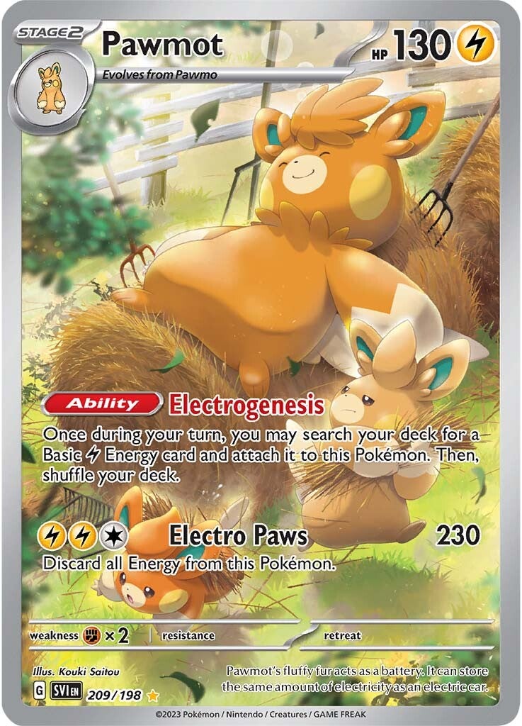 Pawmot (209/198) [Scarlet & Violet: Base Set] | Clutch Gaming