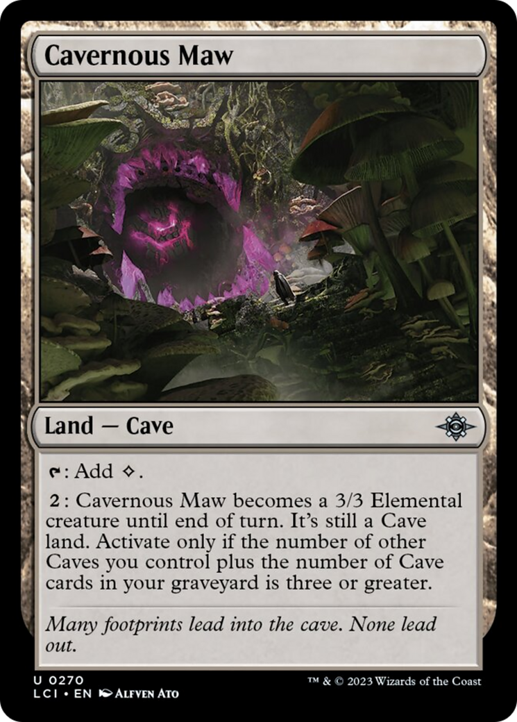 Cavernous Maw [The Lost Caverns of Ixalan] | Clutch Gaming