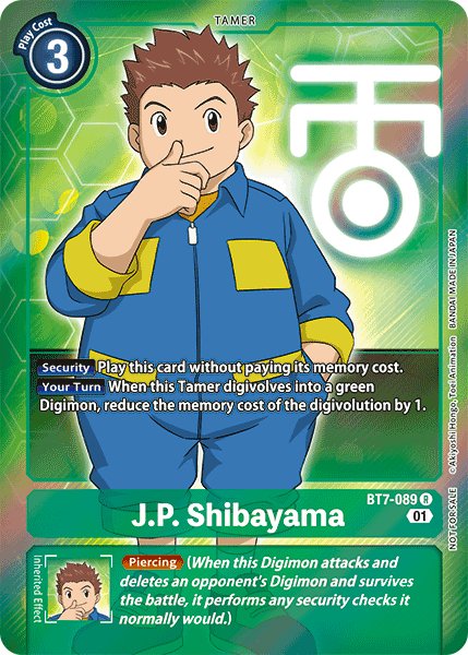 J.P. Shibayama [BT7-089] (Alternative Art - Box Topper) [Next Adventure] | Clutch Gaming