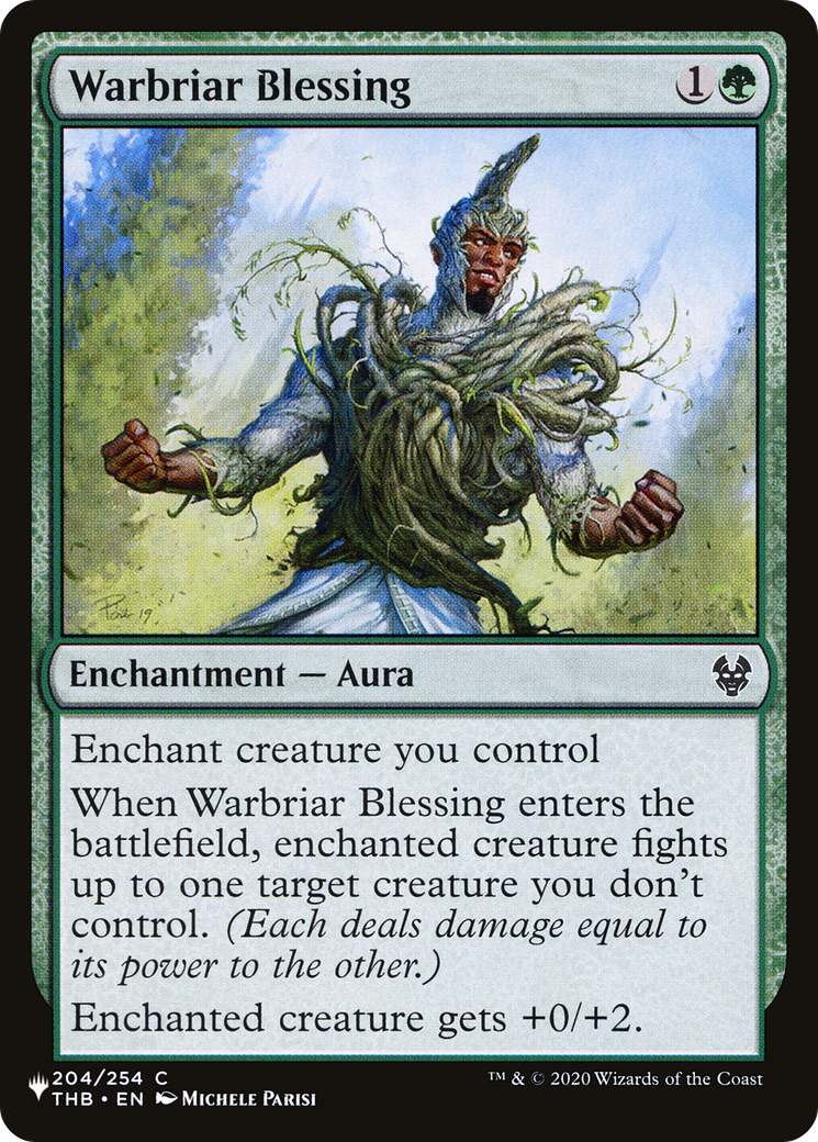 Warbriar Blessing [The List Reprints] | Clutch Gaming