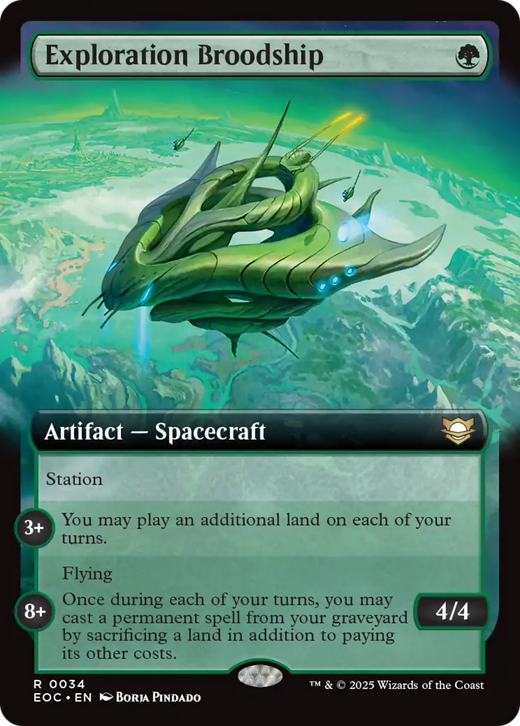 Exploration Broodship (Extended Art) [Edge of Eternities Commander] | Clutch Gaming