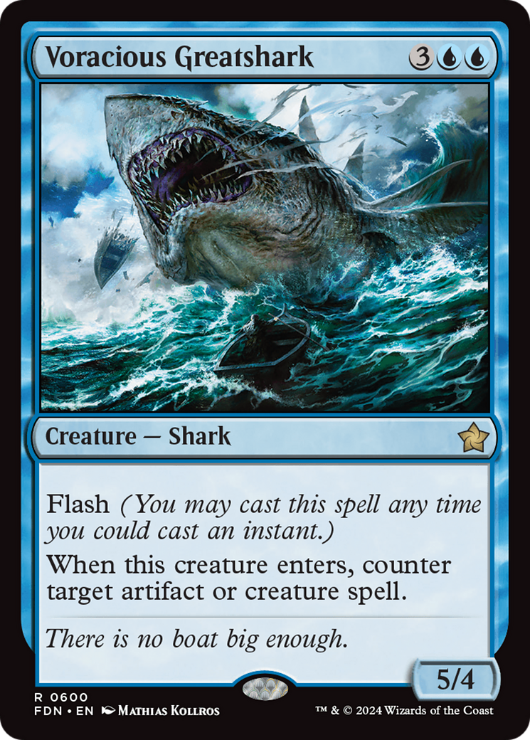 Voracious Greatshark [Foundations] | Clutch Gaming