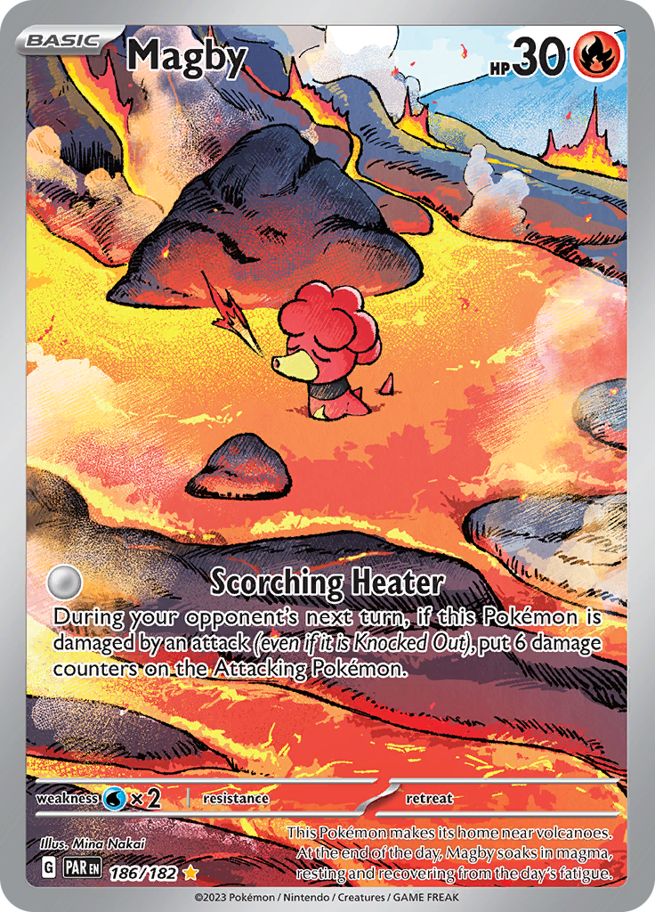 Magby (186/182) [Scarlet & Violet: Paradox Rift] | Clutch Gaming