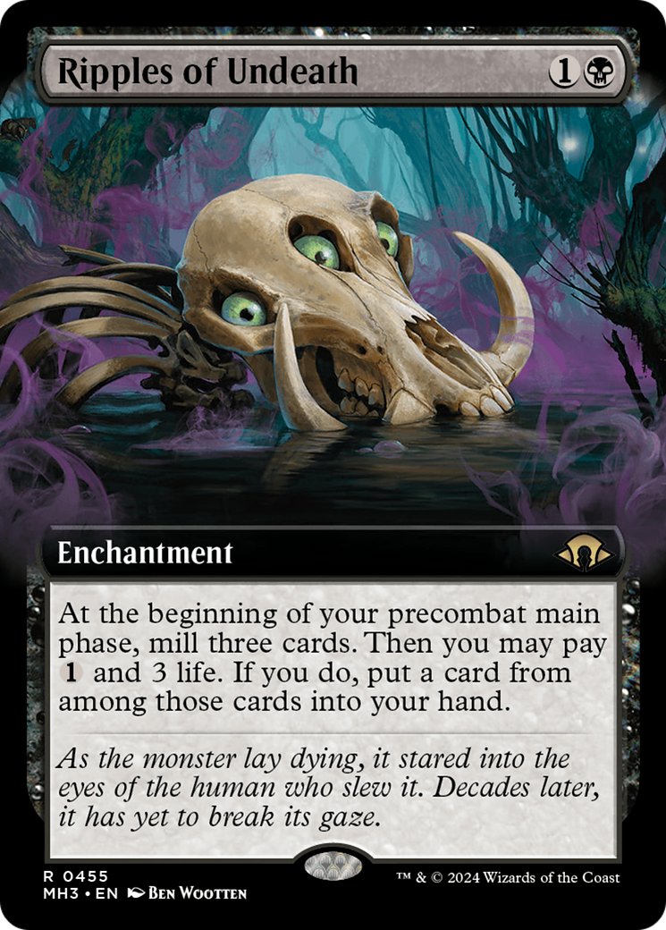 Ripples of Undeath (Extended Art) [Modern Horizons 3] | Clutch Gaming