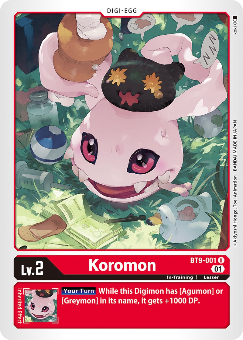 Koromon [BT9-001] [X Record] | Clutch Gaming