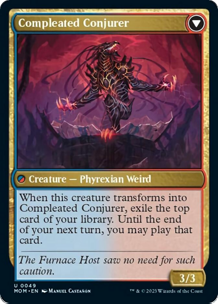 Captive Weird // Compleated Conjurer [March of the Machine] | Clutch Gaming