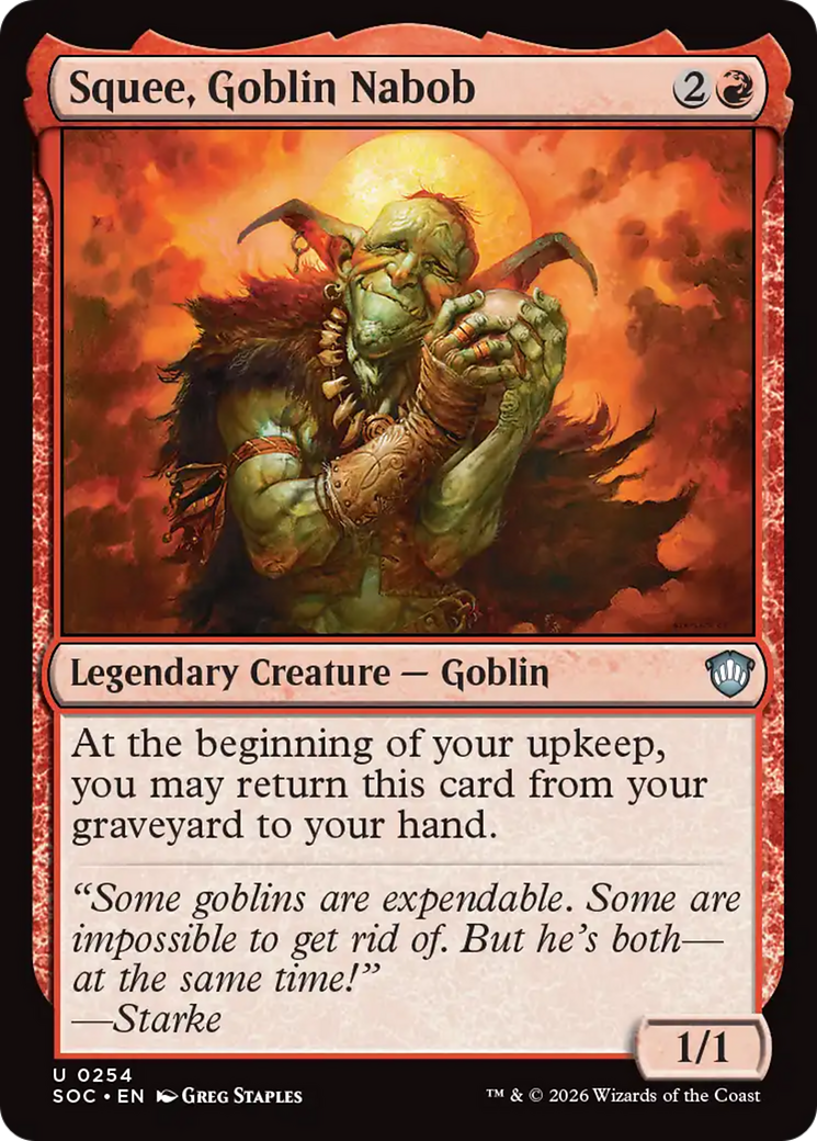 Squee, Goblin Nabob [Secrets of Strixhaven Commander] | Clutch Gaming