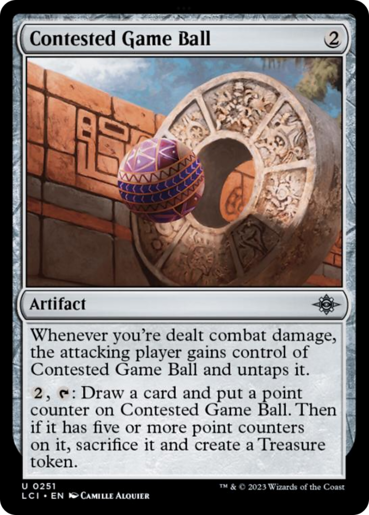 Contested Game Ball [The Lost Caverns of Ixalan] | Clutch Gaming