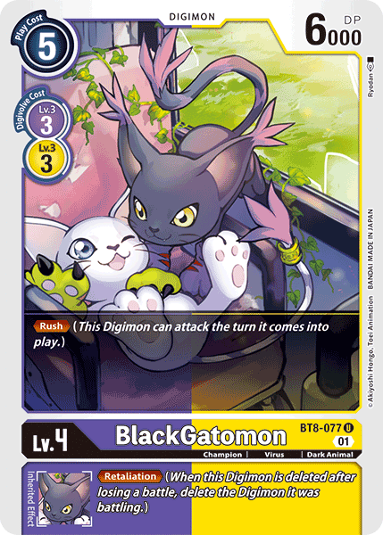 BlackGatomon [BT8-077] [New Awakening] | Clutch Gaming