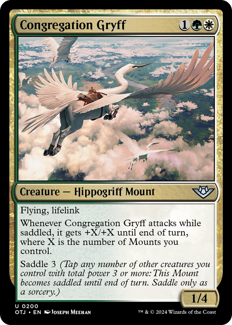 Congregation Gryff [Outlaws of Thunder Junction] | Clutch Gaming