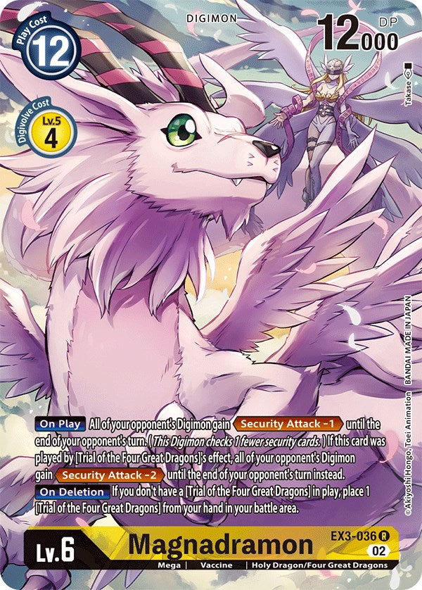 Magnadramon [EX3-036] (Alternate Art) [Draconic Roar] | Clutch Gaming