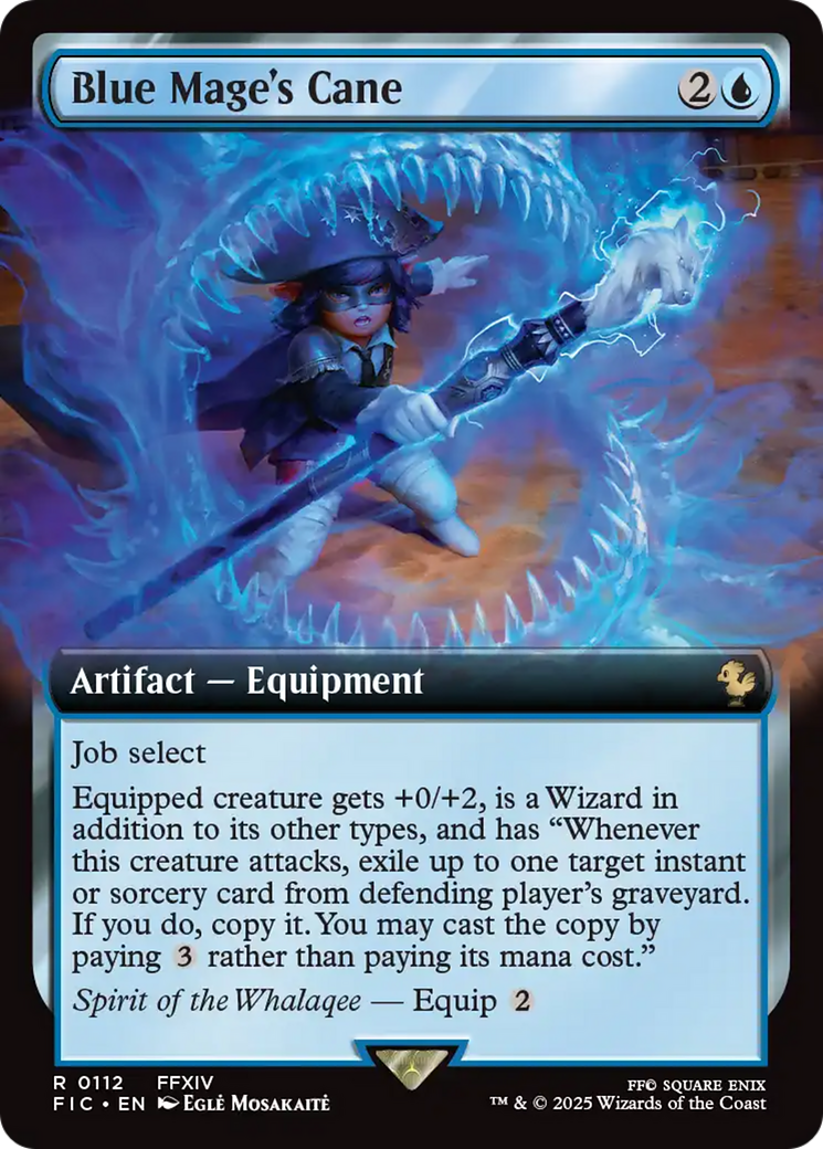 Blue Mage's Cane (Extended Art) [FINAL FANTASY Commander] | Clutch Gaming