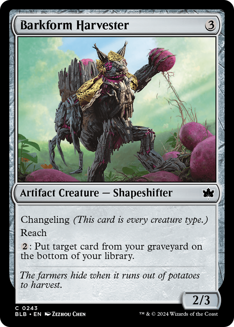 Barkform Harvester [Bloomburrow] | Clutch Gaming