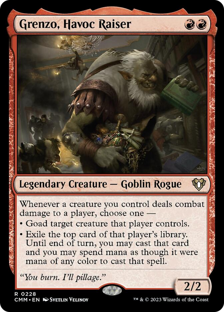 Grenzo, Havoc Raiser [Commander Masters] | Clutch Gaming