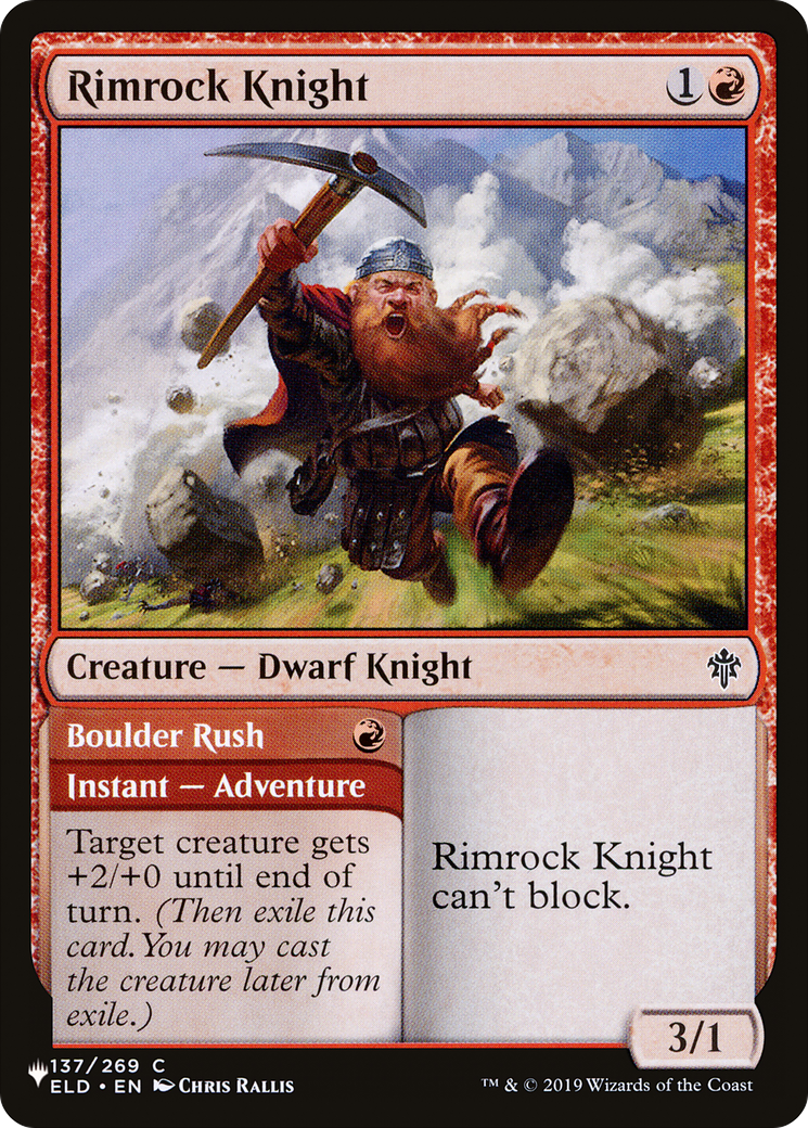 Rimrock Knight [The List Reprints] | Clutch Gaming