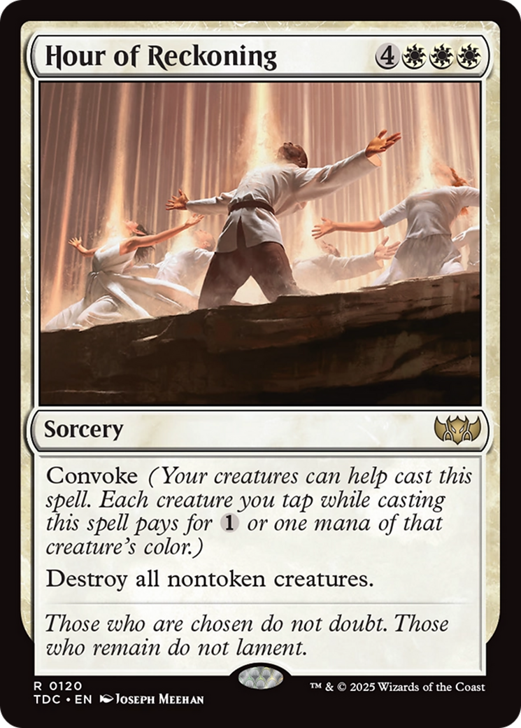 Hour of Reckoning [Tarkir: Dragonstorm Commander] | Clutch Gaming