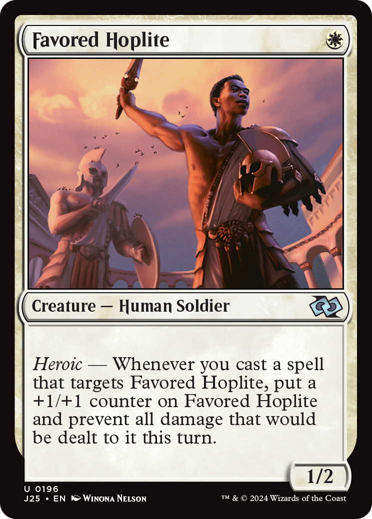 Favored Hoplite [Foundations Jumpstart] | Clutch Gaming