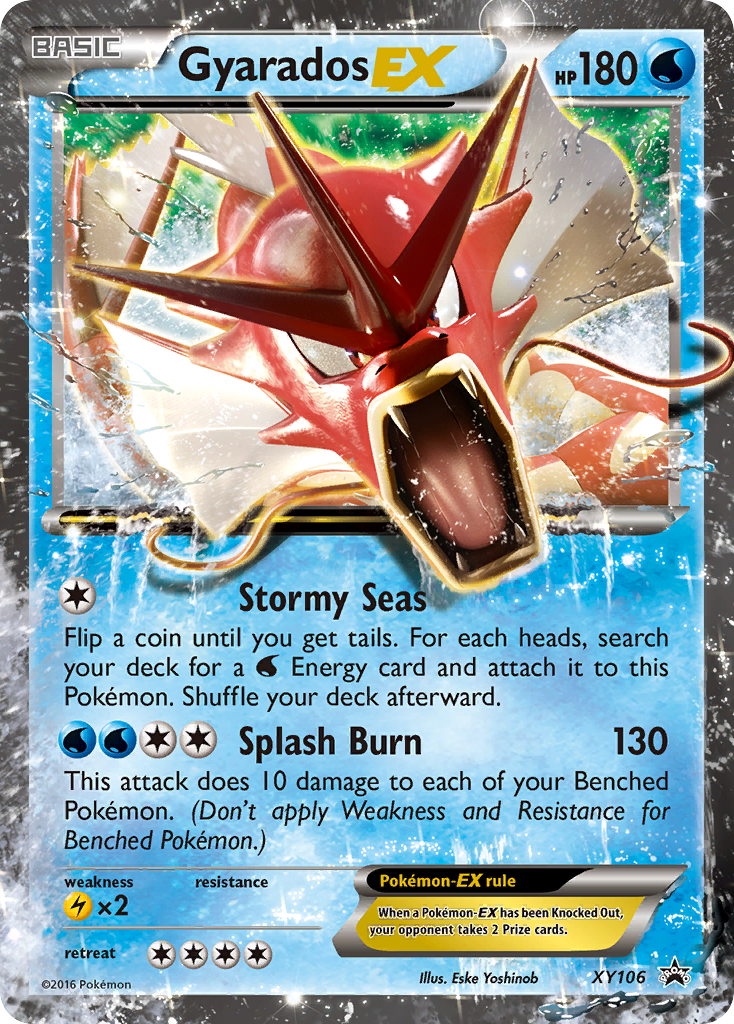 Gyarados EX (XY106) [XY: Black Star Promos] | Clutch Gaming