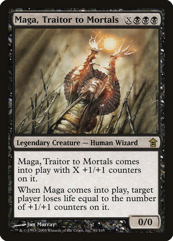 Maga, Traitor to Mortals [Saviors of Kamigawa] | Clutch Gaming
