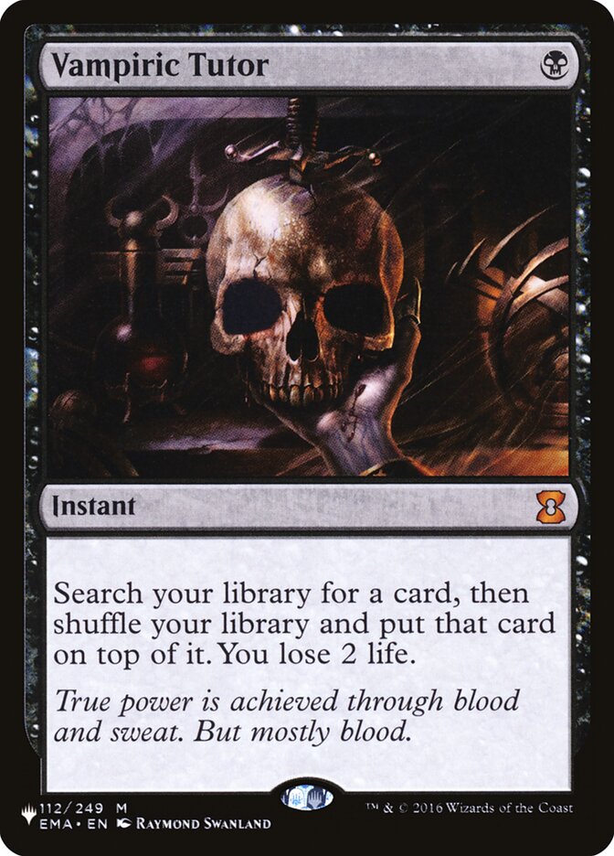 Vampiric Tutor [The List] | Clutch Gaming