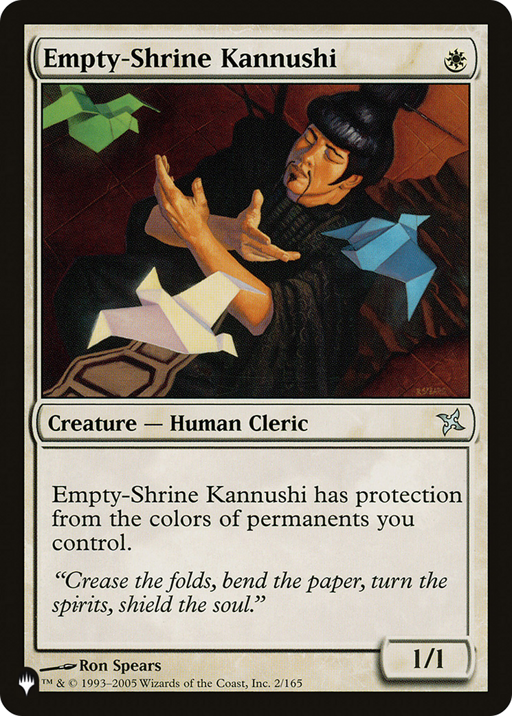 Empty-Shrine Kannushi [The List Reprints] | Clutch Gaming