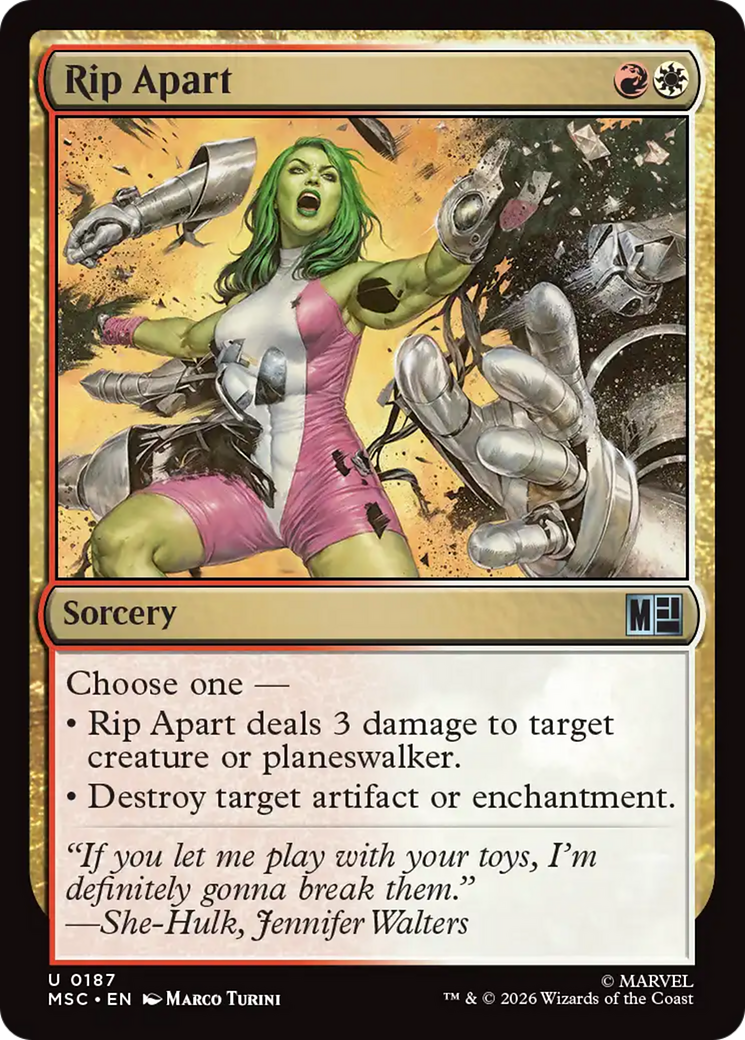 Rip Apart [Marvel Super Heroes Commander] | Clutch Gaming