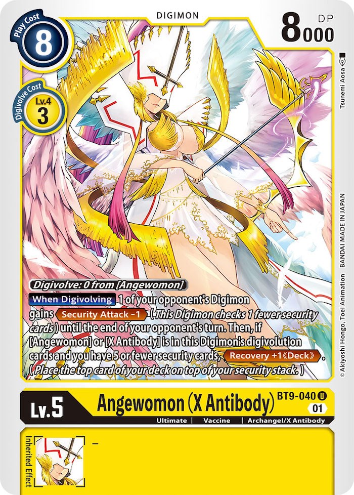 Angewomon (X Antibody) [BT9-040] [X Record] | Clutch Gaming