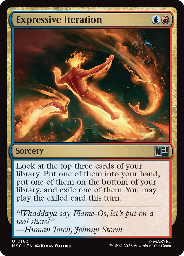 Expressive Iteration [Marvel Super Heroes Commander] | Clutch Gaming