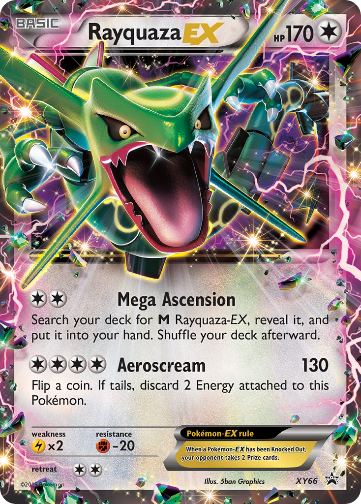 Rayquaza EX (XY66) [XY: Black Star Promos] | Clutch Gaming