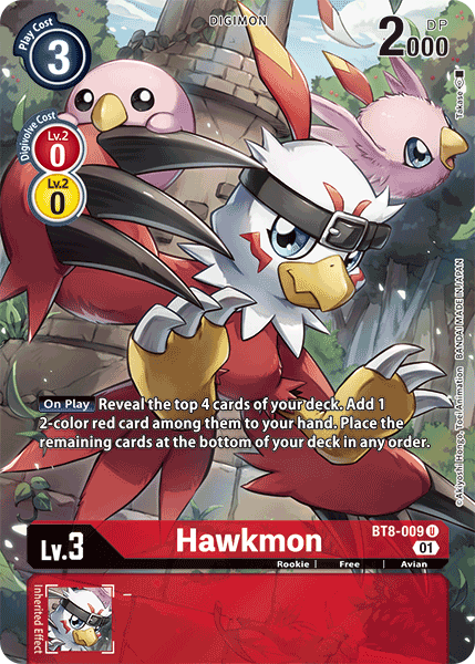 Hawkmon [BT8-009] (Alternate Art) [New Awakening] | Clutch Gaming