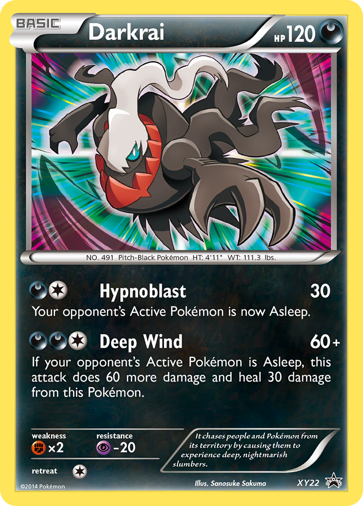 Darkrai (XY22) [XY: Black Star Promos] | Clutch Gaming