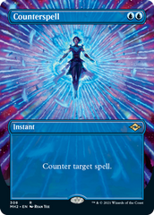 Counterspell (Borderless Alternate Art) [Modern Horizons 2] | Clutch Gaming