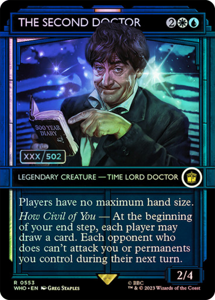 The Second Doctor (Serial Numbered) [Doctor Who] | Clutch Gaming