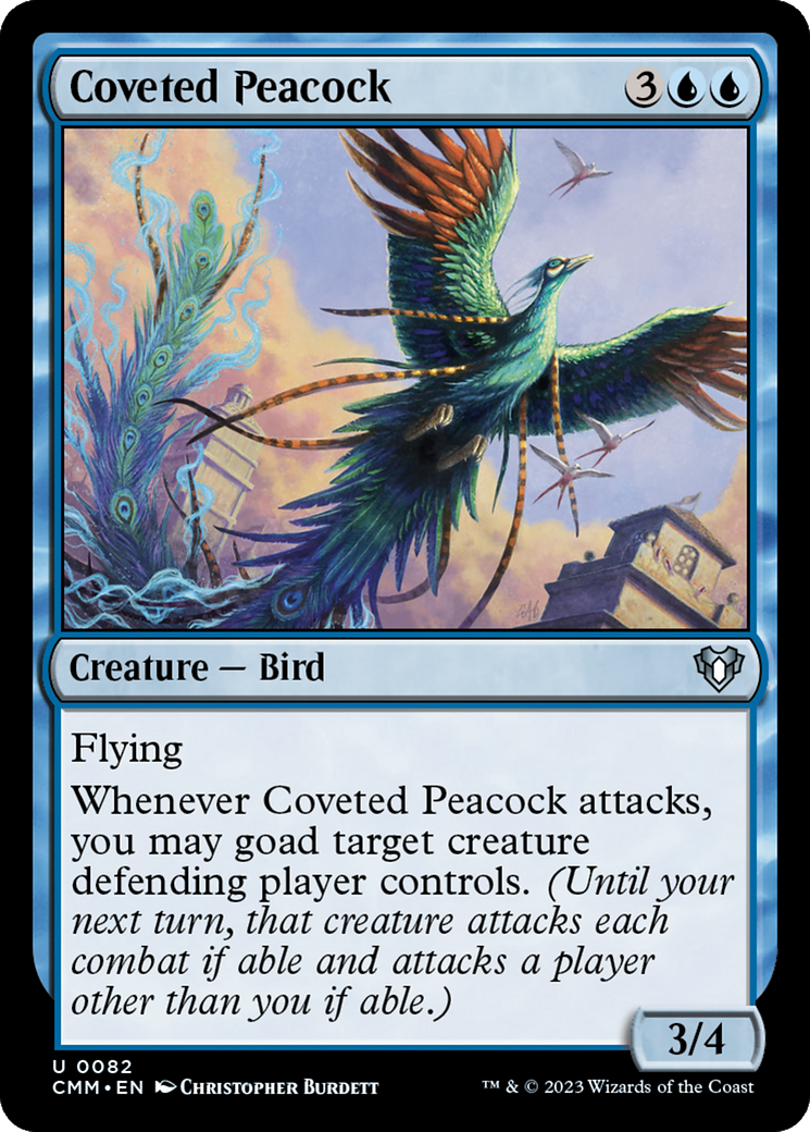 Coveted Peacock [Commander Masters] | Clutch Gaming