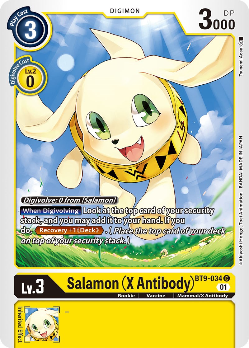 Salamon (X Antibody) [BT9-034] [X Record] | Clutch Gaming